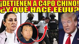 ESTO NO LO VE TRUMP CLAUDIA HACE INCREIBLE FAVOR DETENIENDO A C4PØ CHINO ¿Y QUE HACEN LOS GRINGOS [upl. by Garrett]