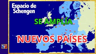 Se AMPLÍA el ESPACIO SCHENGEN 2 nuevos PAÍSES TAMBIÉN NOVEDAD IMPORTANTE con las GUÍAS [upl. by Brunhilda]