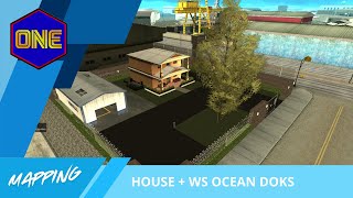 FREE SHARE MAPPING HOUSE  WS OCEAN DOKS FOR  GTA SAMP [upl. by Kcirdnekal]