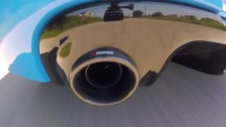 Clio 3 Rs Cup Akrapovic Exhaust System [upl. by Madancy]