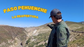 Paso Pehuenche  La reapertura  Malargue CEDRIC EN MOTO [upl. by Daahsar]