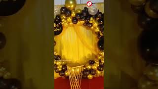 Terrace Party Ideas Fabulous 40  Birthday Decor ❤️ shorts youtubeshorts [upl. by Ahsam56]