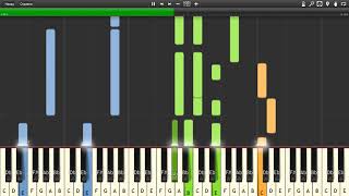 Robbie Williams  Sexed Up  Piano tutorial and cover Sheets  MIDI [upl. by Ahseela685]