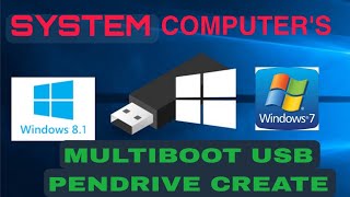 WINSETUP FROME USB 110 ver MULTIBOOT PENDRIVE CREATE UEFI AND LEGACY [upl. by Neirual979]