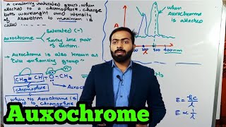 Auxochrome  UVVisible spectroscopy [upl. by Intosh]