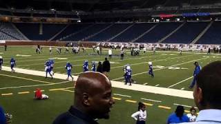 Derrick Sorrell son JVion S scores game winning TOUCHDOWN Ford FieldMP4 [upl. by Eelyam]