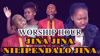 JINA JINA NILIPENDALO JINA AND HAKUNA WA KUFANANA NA YESU powerful worship by Minister DANYBLESS [upl. by Jensen913]