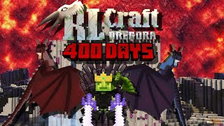 I Survived 400 Days in RLCRAFT DREGORA [upl. by Meensat]