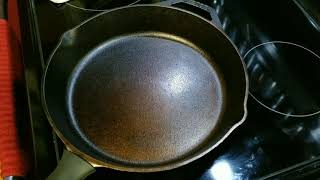 How to season new Lodge cast iron [upl. by Trebla]