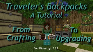 Travelers Backpack Tutorial [upl. by Annoerb624]