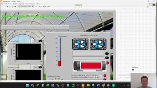 LabVIEW Ventilador Calefactor indicadores personalizados [upl. by Atilehs]