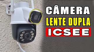 COMO INSTALAR CÂMERA IP ICSEE COIBEU LENTE DUPLA Smart Câmera Câmera boa e barata [upl. by Vershen]