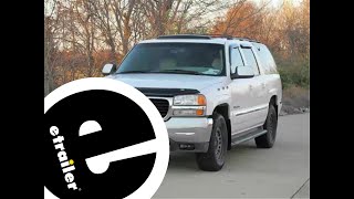 etrailer  Installation Guide for the WeatherTech Mud Flaps on a 2001 GMC Yukon XL [upl. by Nosemaj620]