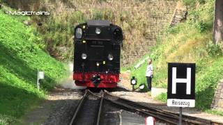 HD Fichtelbergbahn im Erzgebirge DeutschlandGermany Trailer zur Mitfahrt Narrow Gauge [upl. by Aidua69]