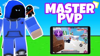 How To Master PVP On Mobile In Roblox Bedwars 📱 [upl. by O'Grady]