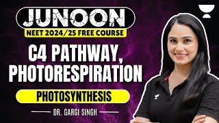 Photosynthesis  C4 Pathway Photorespiration  NEET 2024  Dr Gargi Singh [upl. by Arley]