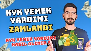 KYK YEMEK YARDIMINA ZAM GELDİ  KYK YEMEK YARDIMI NASIL ALINIR  Kyk Yemek Bursu [upl. by Shirah]