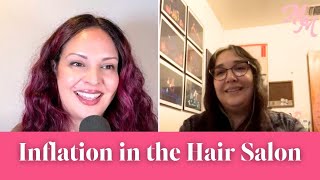 Why are salon prices so high Inflation Affecting the Hair Salon Industry [upl. by Stesha]