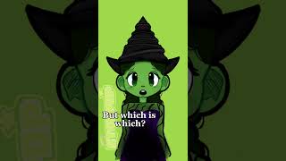 Wicked🩷💚 Ft Glinda amp Elphaba wicked Glinda Elphaba [upl. by Belia]