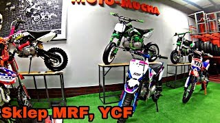 Sklep Pitbike MRF YCF  prezentacja MOTOMUCHA [upl. by Soigroeg326]