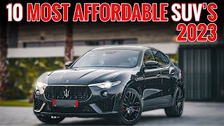 Top 10 Most Affordable SUVs for 2024 [upl. by Ottilie]