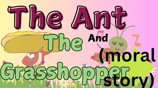 the ant and the grasshopperkids moral story in englishmoralstory storytime [upl. by Raines641]