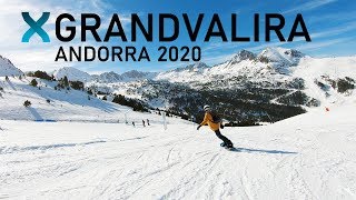 Grandvalira 2020  Andorra Snowboarding [upl. by Eive]