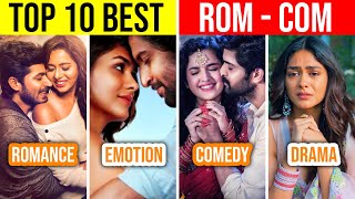 Top 10 Best Romantic South Indian Hindi Dubbed Movies With Most Emotional Love Story 2024 IMDb [upl. by Ecinad627]