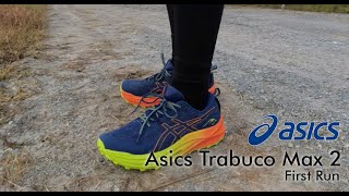 Asics Trabuco Max 2 first run [upl. by Ambrosius]