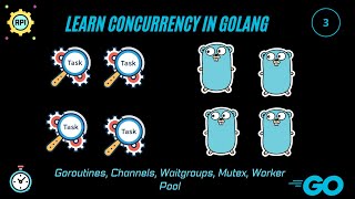 Learn Golang Deep Dive into Concurrency in Golang with real world application  Part 3 [upl. by Latreshia]