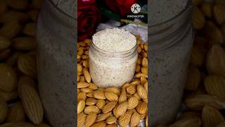 Almond powder homemadealmond powder for skin careshortsytshortsstore almond powder [upl. by Ty]