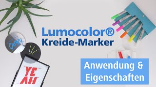 Lumocolor Chalk Marker  Anwendung amp Eigenschaften  STAEDTLER [upl. by Aryamo]