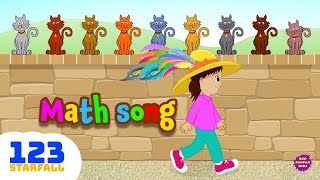 Math Song for Kids Starfall 123 Fun  Boopanpankids [upl. by Naesyar]