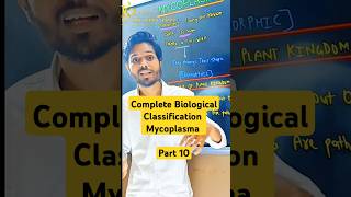 Class 11 Ch2  Mycoplasma  Biological classification neet biology [upl. by Nady]