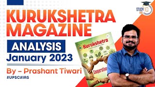 Kurukshetra Magazine Analysis  Analysis of January 2023  UPSC IAS  StudyIQ [upl. by Garrison62]