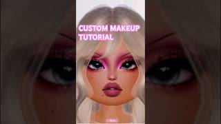 Y2K Custom makeup tutorial y2k makeup shorts fypシ゚ custom makeup dti dresstoimpress cute [upl. by Anerual152]