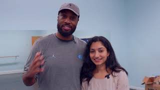 Jason and Tanu Rehearse Kathak [upl. by Naples]