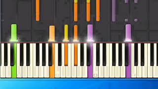 Piano Tutorial SynthesiaDepeche Mode  Condemnation ge [upl. by Amilah]