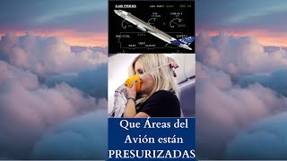 Que Areas del AVIÓN están PRESURIZADAS 🛫🌎 short [upl. by Wenona]