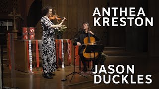 Camerata Musica Concert  Anthea Kreston and Jason Duckles [upl. by Doownelg]