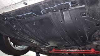 CRZ undertray installed on Honda Fit GE8 [upl. by Nigem]