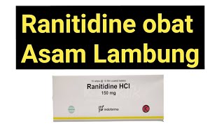 RANITIDINE HCL 150 mg obat apa [upl. by Clemens]