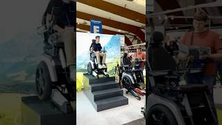 Stairclimbing wheelchair Scewo BRO at Salons Autonomic Grand Ouest ♿️🇫🇷 scewoBRO [upl. by Si310]