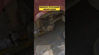 hanbrake problem in mahindra quanto cartech carservice viral viralvideo shorts youtubeshorts [upl. by Festus]