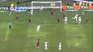 Golaço Dagoberto São Paulo 1 x 2 Flamengo Brasileirão 2011 [upl. by Hanikehs]