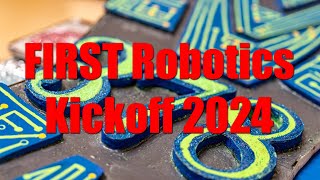 FIRST Robotics Competition kickoff day at Newfane High School January 6 2024 [upl. by Little35]