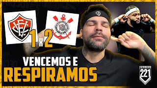 VAI ACEITANDO O MANJUBÃO HOLANDÊS MEMPHIS  VITORIA 1X2 CORINTHIANS [upl. by Aissila]