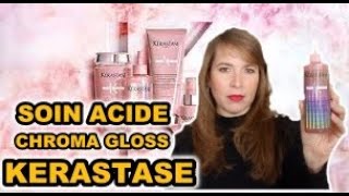 KERASTASE CHROMA GLOSS  REVIEW  NINA [upl. by Aifas]