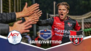 Spannend duel in Assen ⚔⚽  ACV Assen vs De Treffers  Samenvatting Betnation Divisie 2324 [upl. by Idissak]