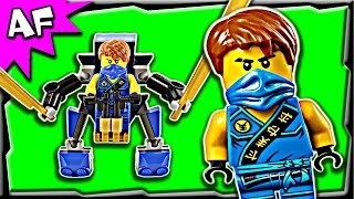 Lego Ninjago JAYs NANO MECH 30292 Stop Motion Build Review [upl. by Inanaup]